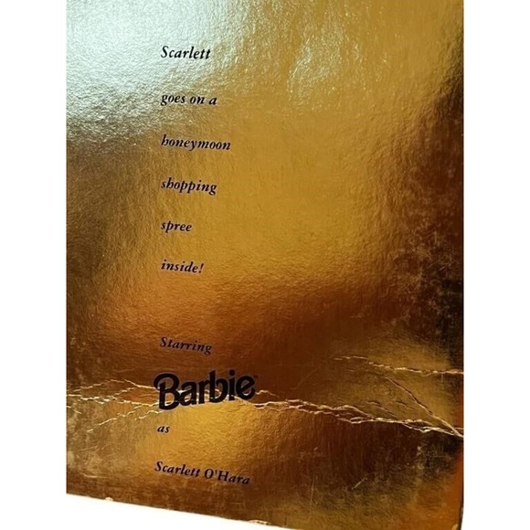 Scarlett OHara one w/the Wind Barbie Doll NIB never taken out - Picture 7 of 11